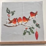 EXTRA AKCIÓS: Téli (karácsonyi) madárkás panel (44*44 cm)