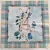 EXTRA AKCIÓS: Négyzetes húsvéti nyuszis textil panel (44*44 cm)