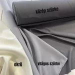 Sötétebb (közép) szürke party vízlepergető szövet
