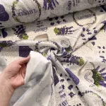 The magic of Provence levendulás party vízlepergető szövet