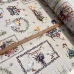 Húsvéti libás-kiscsirkés party vízlepergető szövet