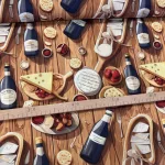 Bor-sajt piknik party vízlepergető szövet