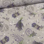 Bézses a. levendula csokros vízlepergető szövet