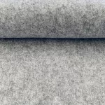 Ezüst szürke melíros 180 cm sz. polyfilc (50)