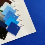 Királykék 180 cm sz. polyfilc (#31)