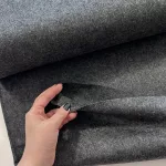 Antracit melíros 180 cm sz. polyfilc (#56)