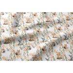 0,87 m EGYBEN KÉRHETŐ TOP TERMÉK: Róka-süni-mókuska 160 cm sz. pamutvászon (KA)