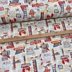 KIÁRUSÍTÁS: Motel Route66 pamutvászon