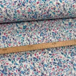 KIÁRUSÍTÁS: Kékes tükrös pamutvászon