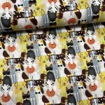 Kutya kiállítás pamutvászon