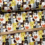 Kutya kiállítás pamutvászon