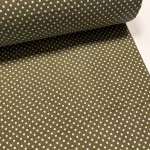 Keki alapon 2 mm-es kispöttyös pamutvászon (7676 18-1148)