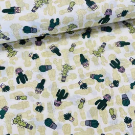 Kaktuszos pamutvászon