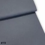 Grafit szürke egyszínű 160 cm széles pamutvászon (#19)