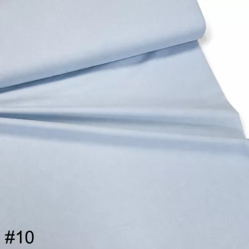 Halványkék egyszínű 160 cm széles pamutvászon (#10)