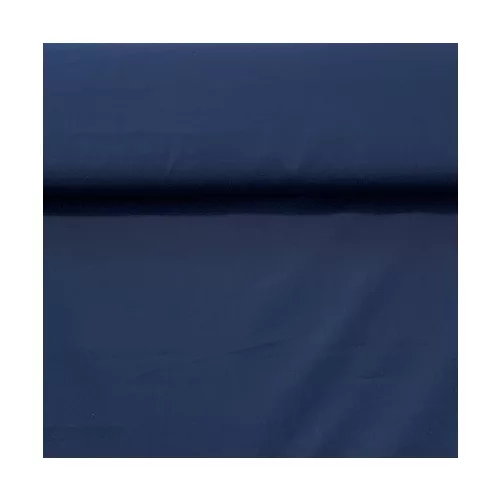 Sötétkék egyszínű pamutvászon (Dark Blue 194024)