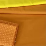 Napsárga (narancsos) egyszínű pamutvászon (Sunny Yellow 1367)