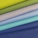 Királykék alapon 2 mm-es kis pöttyös pamutvászon (7676 Royal blue)