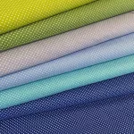 Kaktusz zöld alapon 2 mm-es kis pöttyös pamutvászon (7676 Green)