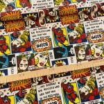 KIÁRUSÍTÁS: Színes BANG! képregényes pamutvászon