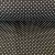Fekete alapon 2 mm-es kis pöttyös pamutvászon