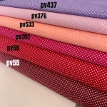 Barack alapon 2 mm-es kispöttyös pamutvászon (15-15307676 Peach, D0484 Peach)