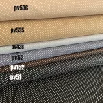 Sötétebb bézs alapon 2 mm-es kispöttyös pamutvászon (7676 Dark Beige)
