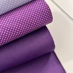 0,23 m Foltos Dark lilac egyszínű pamutvászon (1331)