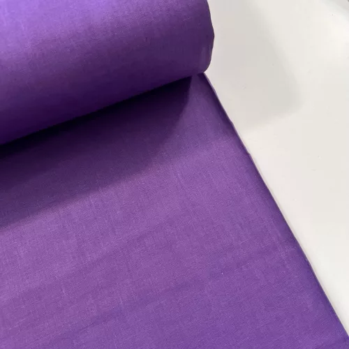 0,76 m Szál hibás picike lyuk Dark lilac egyszínű pamutvászon (1331)