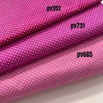 Barbie girl alapon 2 mm-es kispöttyös pamutvászon (7676 Violet)