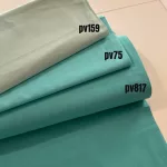 Türkiz zöldes-kékes egyszínű pamutvászon (Turquise green C038)