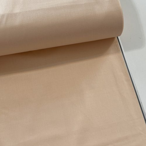 0,38 m EGYBEN KÉRHETŐ HIBÁS Baba arcszínű egyszínű pamutvászon (Tender Peach) - Pár helyen lila vékony szálak a szövésben