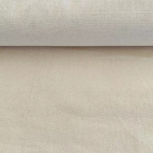 0,75 m EGYBEN KÉRHETŐ Molinó (textil, nyers vászon) 140 gramm/m² méteráru