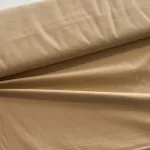 Sötét homokos part egyszínű pamutvászon (Medium Brown 1402)