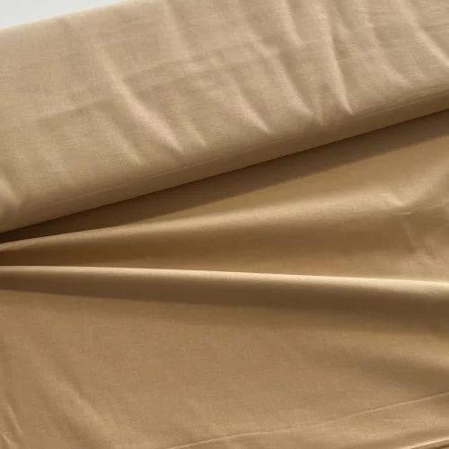 0,8 m Lyukas és szál hibás EGYBEN KÉRHETŐ Sötét homokos part egyszínű pamutvászon (Medium Brown 1402)