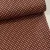 Toffifee barna alapon 2 mm-es kispöttyös pamutvászon (Toffee/Coffee)