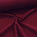 0,2 m EGYBEN KÉRHETŐ Prémium waffle/darázsos anyag: Bordó (#26)