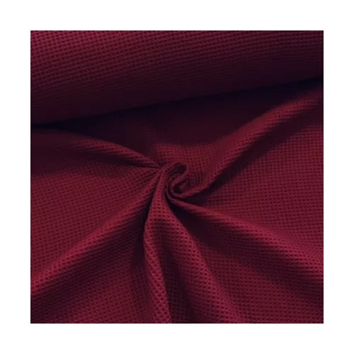 0,2 m EGYBEN KÉRHETŐ Prémium waffle/darázsos anyag: Bordó (#26)