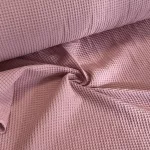 Prémium waffle/darázsos anyag: Retró pink (#4)