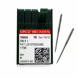   Groz Beckert ipari varrógéptű 70/10 (vékony combú, univerzális) #785825