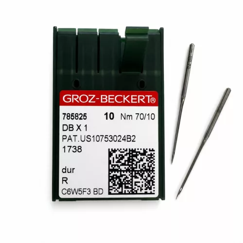 Groz Beckert ipari varrógéptű 70/10 (vékony combú, univerzális) #785825