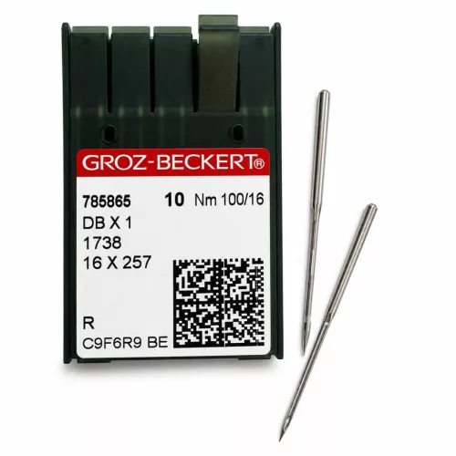 Groz Beckert ipari varrógéptű 100/16 (vékony combú, univerzális) #785865