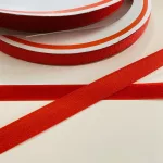 Piros varrható tépőzár párban (2 cm széles)