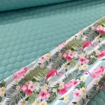 Steppelt vízlepergető (flízzel bélelt) anyag: Menta (#533)