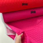 0,25 m EGYBEN KÉRHETŐ Steppelt vízlepergető (flízzel bélelt) anyag: Pink (#516)