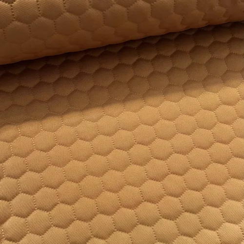 Steppelt vízlepergető (flízzel bélelt) anyag: Mustár/arany (#508)