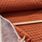 Steppelt vízlepergető (flízzel bélelt) anyag: Terracotta (#102)