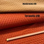 Steppelt vízlepergető (flízzel bélelt) anyag: Terracotta (#102)