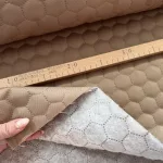 Steppelt vízlepergető (flízzel bélelt) anyag: Bézs No. 2. (#7 #101)