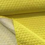 Steppelt vízlepergető (flízzel bélelt) anyag: Élénk citrom (#611)